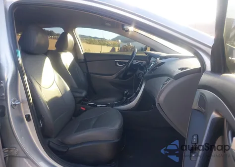 2014 Hyundai Elantra Limited z USA, uszkodzony, nr VIN 5NPDH4AE1EH497260